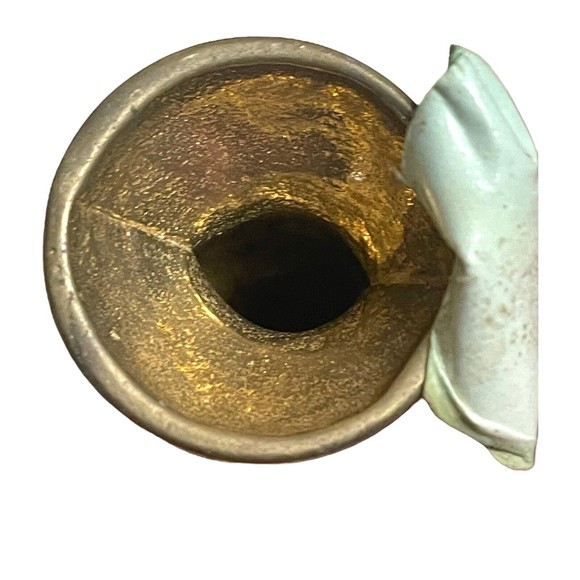 Flamingo Statue Mini Bird Figurine Antique Copper Desk Ornament Home Decorations - Picture 4 of 5